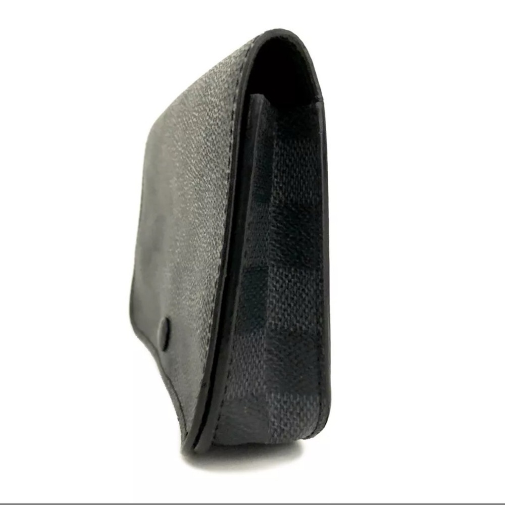 💎Louis Vuitton Damier Graphite Ceinture Pochette Om Belt Pouch💎 - Picture 2 of 8